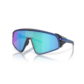 Oakley Oakley Sunglasses Latch Panel - PRIZM Sapphire, Matte Navy Mens Sunglasses Lifestyle