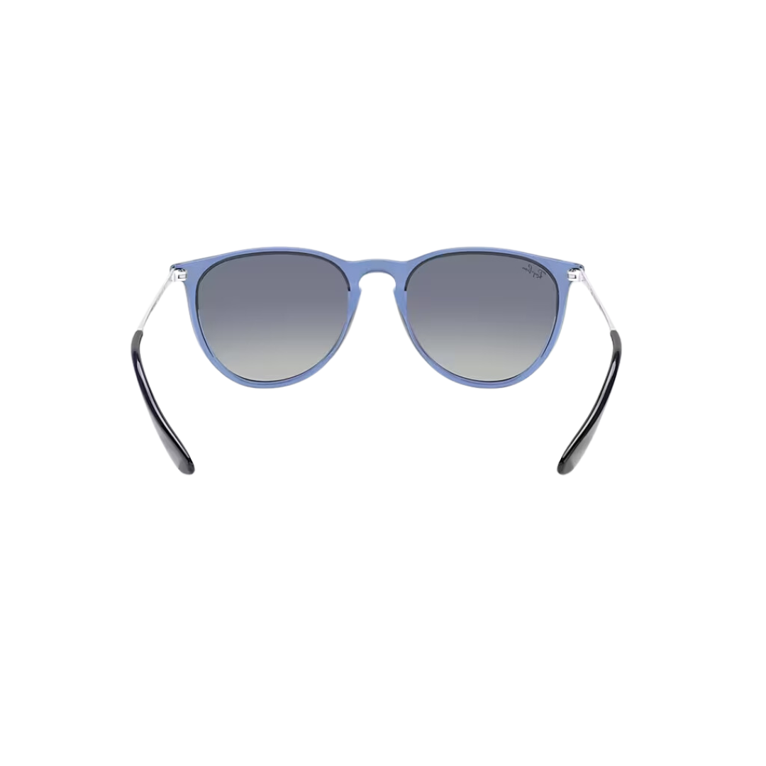 Ray Ban Erika - Unisex Sunglasses - Transparent Blue, Light Grey Gradient
