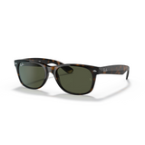 Ray Ban Men's New Wayfarer Sunglasses- Tortoise, G-15 Green