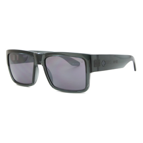 Spy Spy Cyrus Sunglasses - Translucent Gunmetal - Happy Gray Gunmetal Spectra Mirror Mens Sunglasses Lifestyle