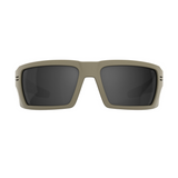 Spy Rebar Men's Sunglasses -  ANSI Matte Sand Happy Gray