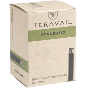 QBP QBP Teravail Standard Tube - 20 x 2.1 - 2.3, 35mm Schrader Valve Black 20 x 2.1-2.3" Bike Tubes