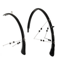 Bontrager Bontrager NCS Fender Set Black 700c x 18-25mm Front and Rear Bike Fender