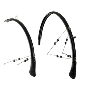Bontrager Bontrager NCS Fender Set Black 700c x 18-25mm Front and Rear Bike Fender