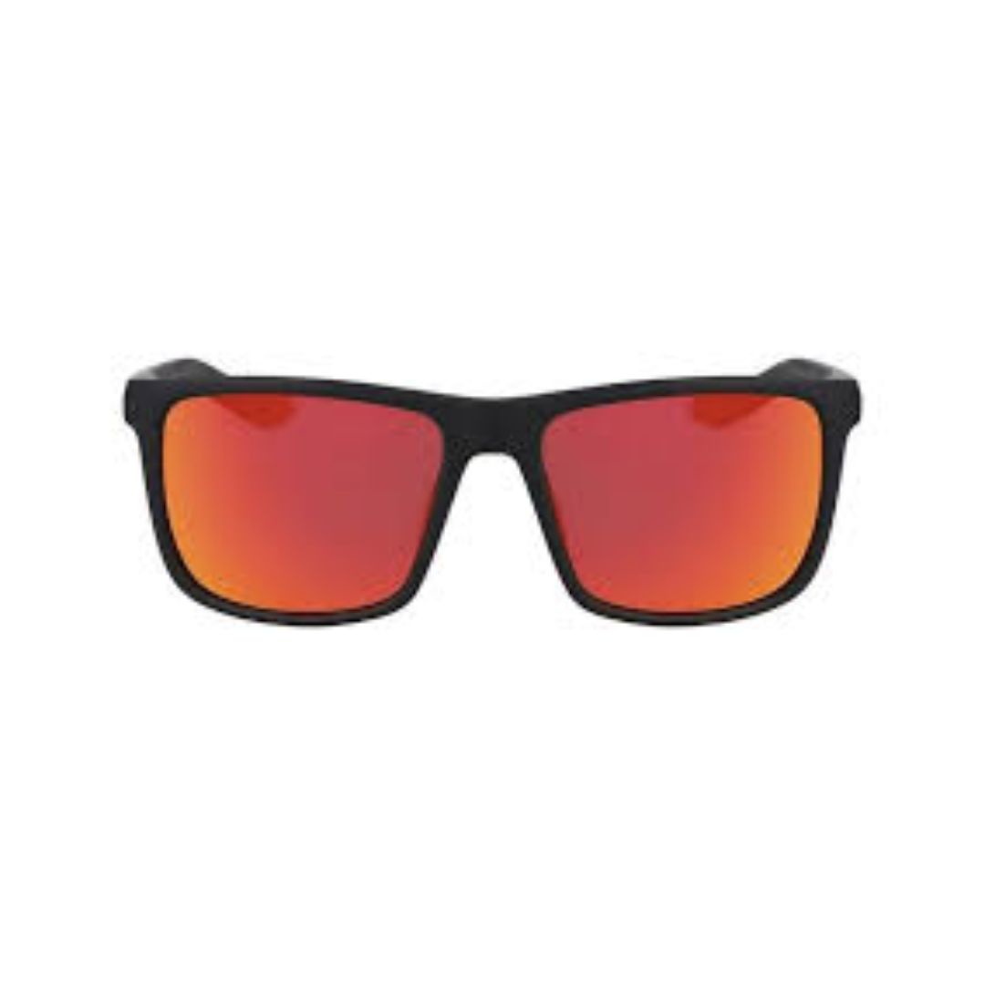 Dragon Meridien Men's Sunglasses - Matte Black / Red Ion Polarised Luma Lenses