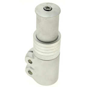49°N 49N STEM HEIGHT EXTENDER - 1 1/8" SILVER Silver 1 1/8 Bike Stems