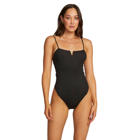 Saltwater Luxe Saltwater Luxe Women's Tank Bodysuit Black XS Womens Tank Tops