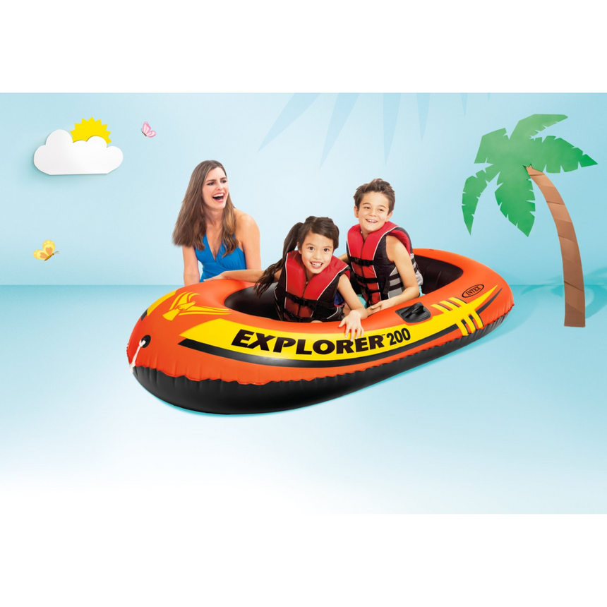 Bateau Intex Explorer 200, 6 ans et plus