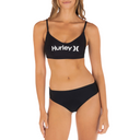 Hurley Hurley Women's OAO Solid Bralette Black S Womens Bikini Tops