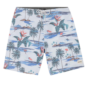 Hurley Hurley Mens Phantom Naturals Weekend 20" Shorts Light Blue 30 Mens Board Shorts