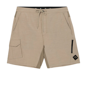 Hurley Hurley Men's H20-Dri Nomad Cargo 19" Shorts Khaki 30 Mens Hybrid Land and Sea Shorts