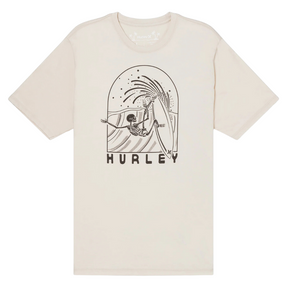 Hurley Hurley Men's Everyday Laid To Rest Tee Bone M Mens T-Shirts