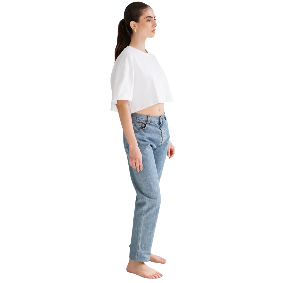 Brunette Women's The Super Cropped Boxy Tee