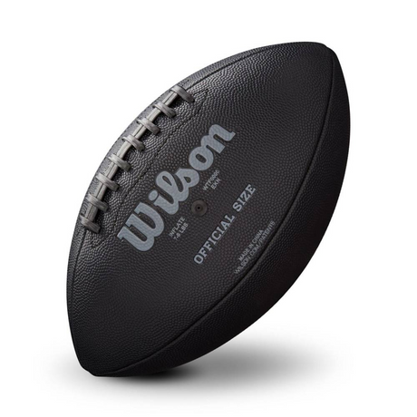 Wilson NFL Jet Black Composite Football Official Size