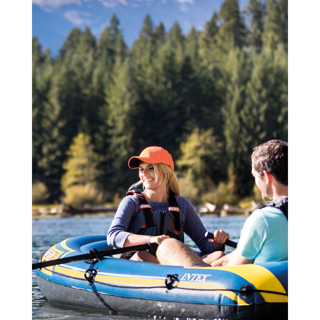Bateau gonflable Intex modèle Challenger avec rames et gonfleur