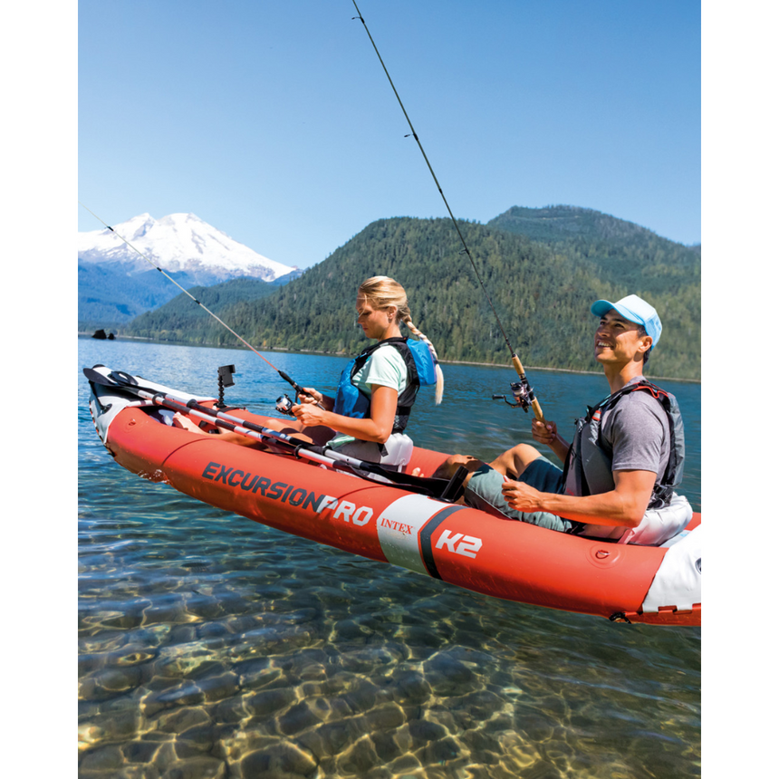 Kayak gonflable Intex Excursio Pro K2 - 2 personnes