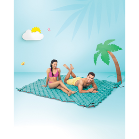 Intex Intex Giant Inflatable Floating Mat Blue OS Inflatable Islands