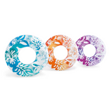 Intex Clear Tropical Color Inflatable Pool Swim Tubes - Assortment