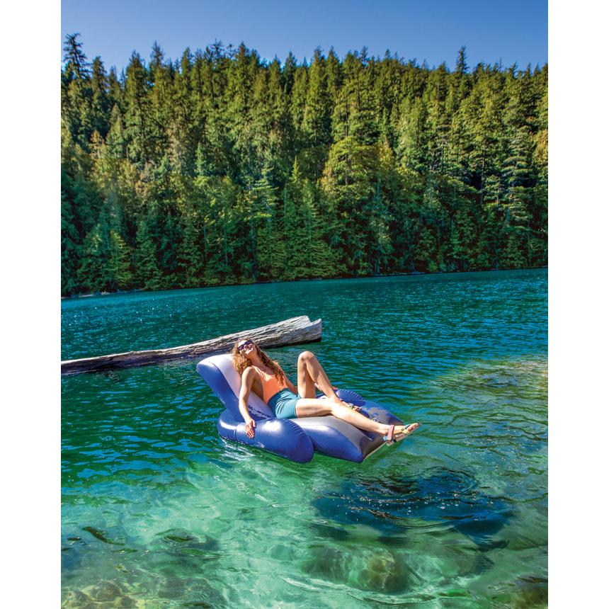 Fauteuil inclinable flottant gonflable Intex pour lac