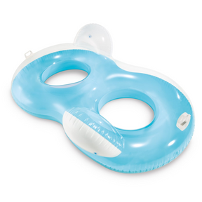 Intex Intex Double Pillow Back Lounge Blue OS Inflatable Tubes