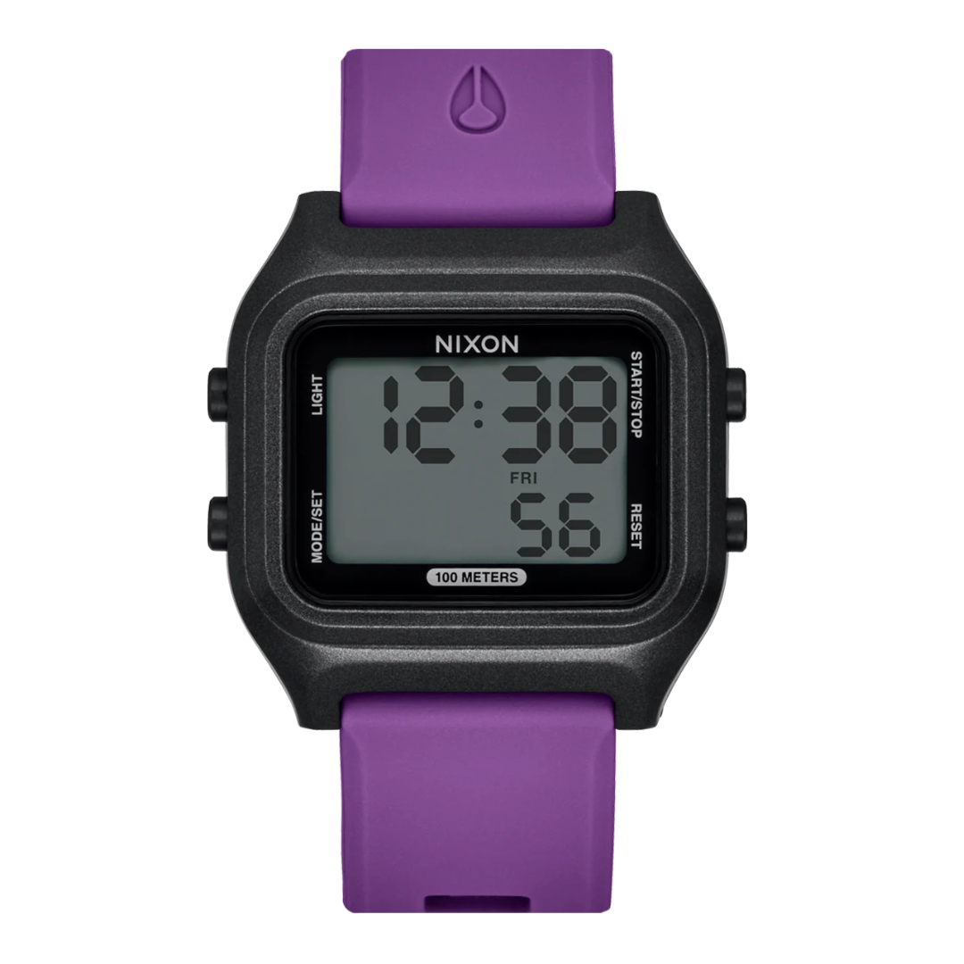 Nixon Unisex Ripper Watch - Black/Purple