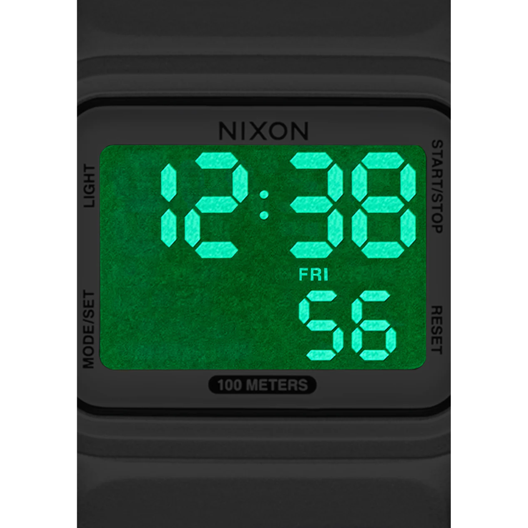 Nixon Unisex Ripper Watch - Silver/Purple
