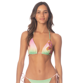 Maaji Maaji Women's Candy Palms Balmy Top Green S Womens Bikini Tops