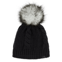 The North Face The North Face Women's Oh Mega Fur Pom Lined Beanie TNF Black OS Womens Toques
