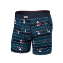 Saxx Saxx Men's Vibe XTRA Boxer Brief Fly - Get Sharky-Hurricane Get Sharky-Hurricane XS Mens Boxer Brief Underwear