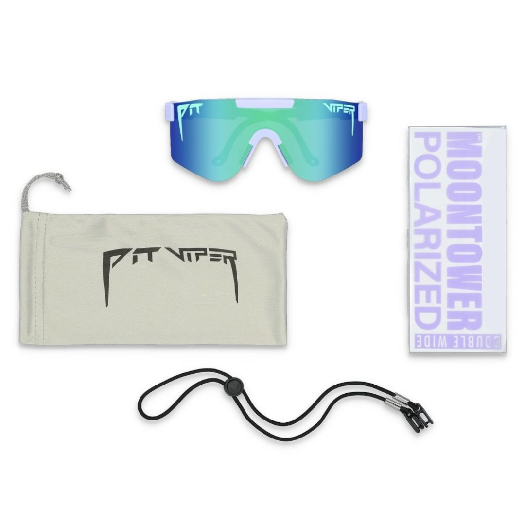 Pit Viper The Moontower Original - Polarized Blue-Green Wide