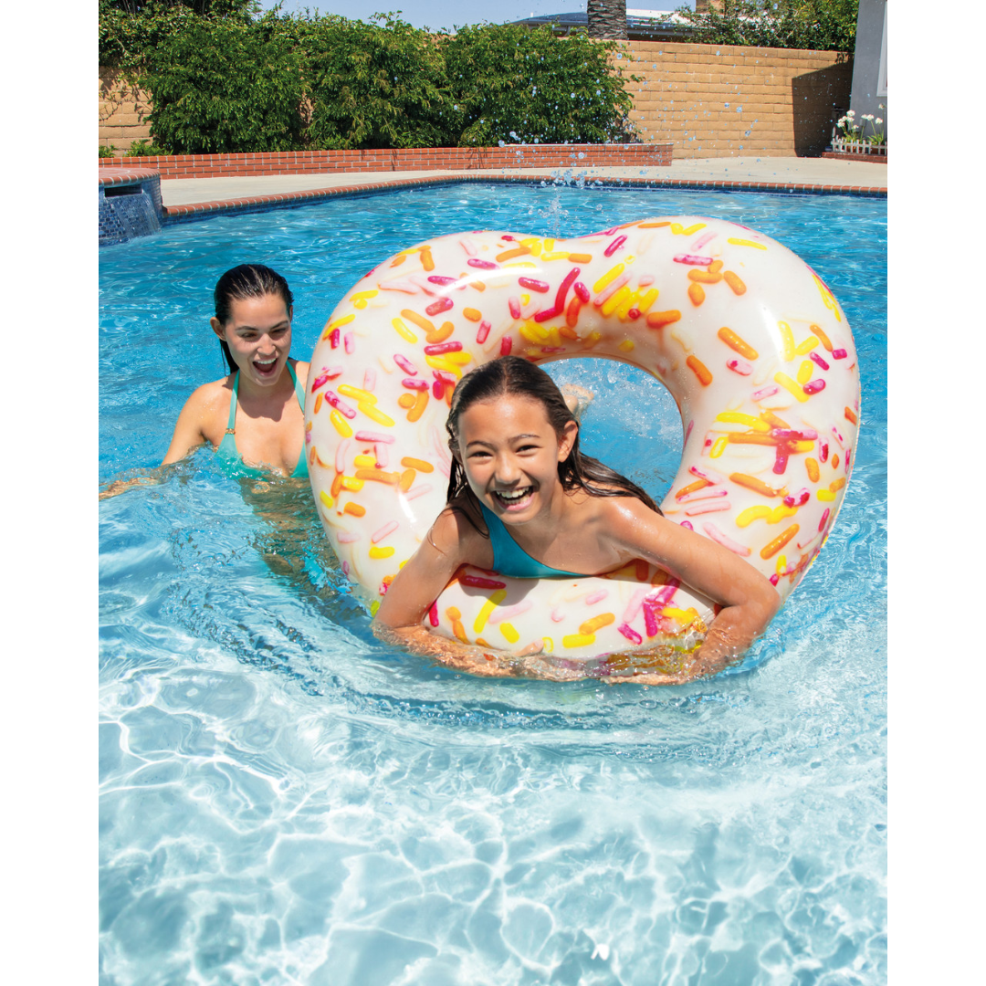 Intex Sprinkle Donut Heart Inflatable Tube