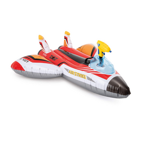 Intex Intex Water Gun Plane Ride-On Red OS Inflatable Animals and Ride-on