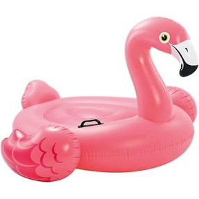 Intex Intex Flamingo Ride On Floating Raft Pink OS Inflatable Animals and Ride-on