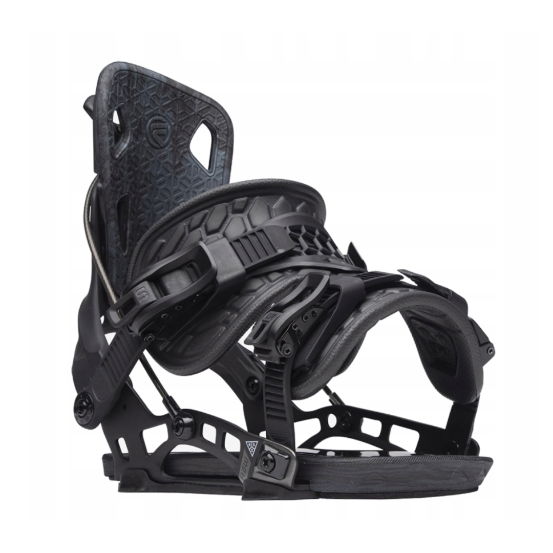 Flow Men's Fusion NX2 Snowboard Bindings- Black