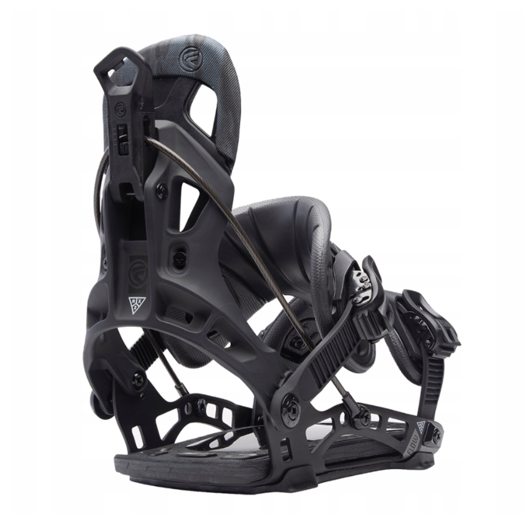 Flow Men's Fusion NX2 Snowboard Bindings- Black