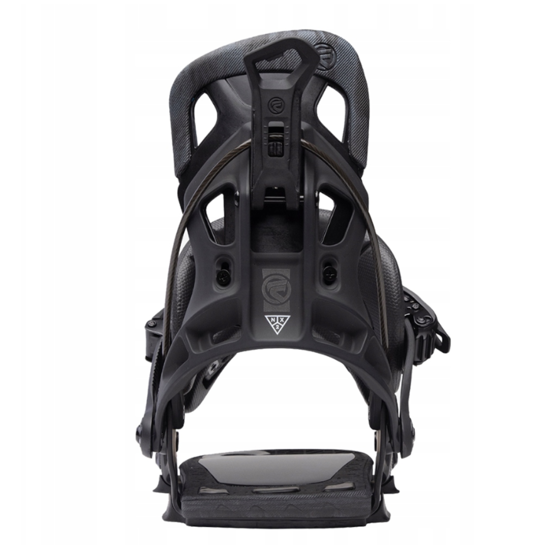 Flow Men's Fusion NX2 Snowboard Bindings- Black