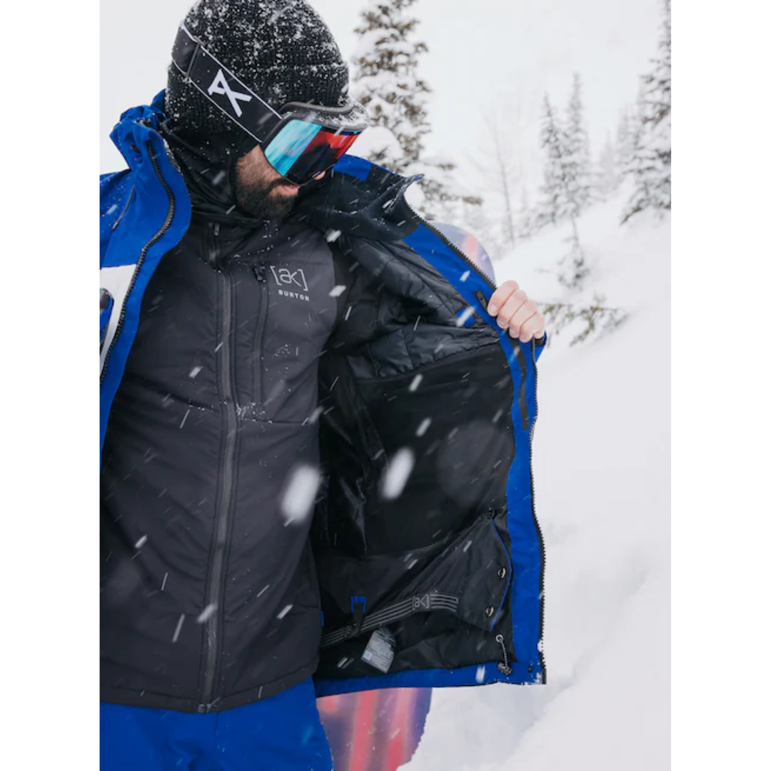 Burton Men's Men's [ak] Swash GORE-TEX Jacket - Jake Blue/Gray Cloud/True Black