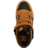 DC Kids Pure High Top EV Shoes - Wheat Black