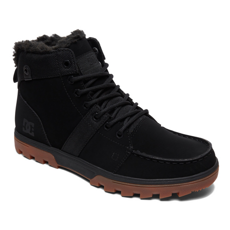 DC Men's Woodland Boots - Black/Gum