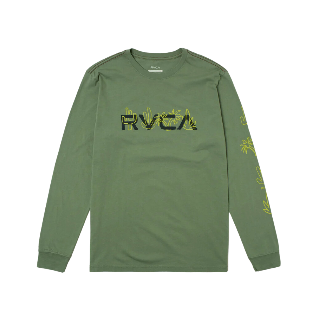 RVCA Men's Desertscape Long Sleeve