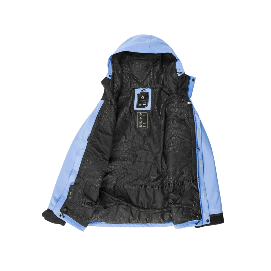 Volcom Women's Stoney Shadow Insulated Jacket - Crystal Blue