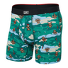 Saxx Men's Vibe XTRA Boxer Brief Fly - Holiday Par/Tee/Green