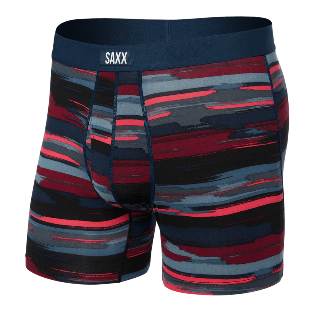 SAXX Mens Daytripper Boxer Brief Fly - Abstract Stripe/Multi