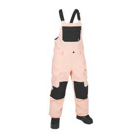 Volcom Volcom Women's Creston 3D Stretch Overall Bibs - Coral Haze Coral Haze S Womens Snowpants