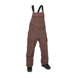 Volcom Women's Creston 3D Stretch Overall Bibs - Mahogany