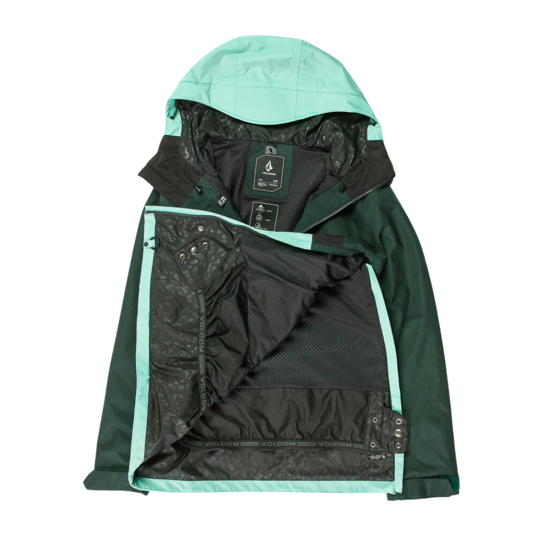 Volcom Women's Ashfield Pullover Jacket - Wasabi