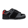 DVS Celsius Mens Skate Shoes - BLACK CHARCOAL FIERY RED NUBUCK