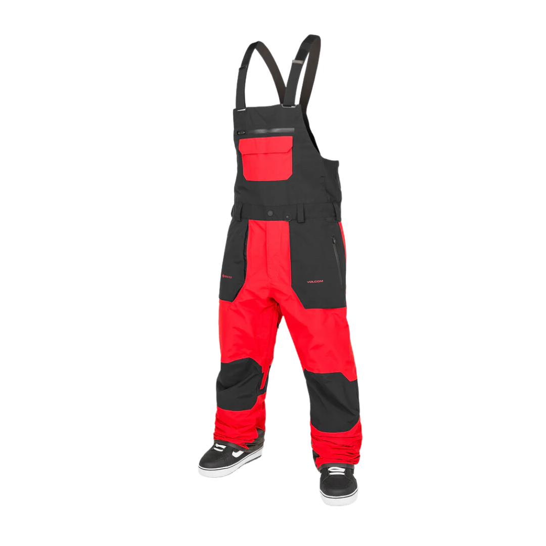 Volcom Rain Gore-Tex Bib Overall - Crimson