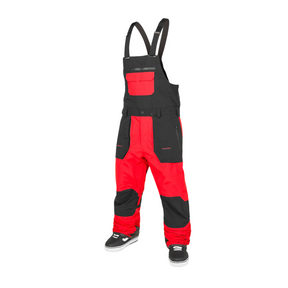 Volcom Volcom Rain Gore-Tex Bib Overall - Crimson Crimson L Mens Gore-Tex Snowboard Pants