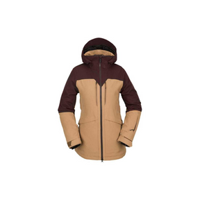 Volcom Volcom Women's Shelter 3D Stretch Jacket Caramel S Womens Insulated Jackets